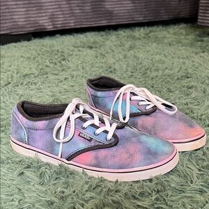 Vans Galaxy Canvas Sneakers - Pink, Purple, Blue
